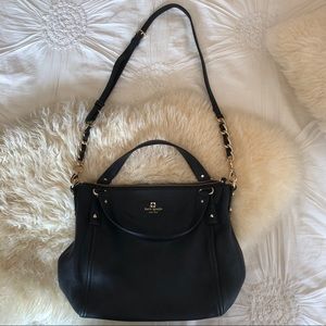 CONVERTIBLE KATE SPADE LEATHER PURSE